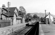 Blair Atholl station (HGL2 @ 35m 09ch). Looking in the Up direction (east). 17 October 1965 
