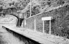Disused platform at Stromeferry (KYL @ 53m 15ch). 22 June 1971