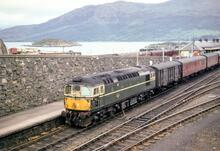 Kyle of Lochalsh station (KYL @ 63m 64ch). 04 July 1964