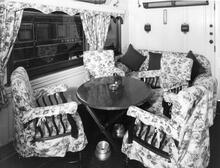Highland Railway Duke of Sutherland's Saloon No. 57A - interior (Ref: 011127)