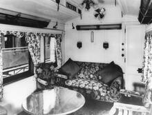 Highland Railway Duke of Sutherland's Saloon No. 57A - interior (Ref: 011255)