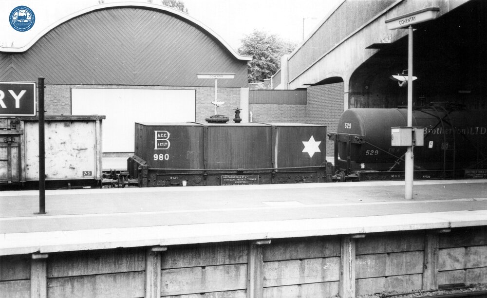 Brotherton & Co. tank wagon No.980 at Coventry in 1964.