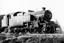 LMSR Stanier 4P 2-6-4T Loco 42441 approaching Coventry