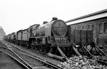  LMSR Fowler 6P Patriot 4-6-0 No 45541 “Duke of Sutherland” at Rugby shed. 19 May 1962