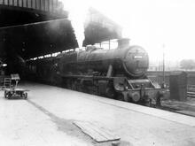 LMSR Stanier 6P (Jubilee) 4-6-0 No 45742 “Connaught” at Rugby (LEC1 @ 82m 40ch)