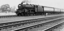 LMSR Stanier “Black 5” 4-6-0 No 45071 at Lea Road (PBN @ 3m 05ch)