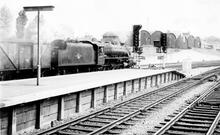 5MT 'Black 5' 4-6-0 No.45297 on an Up Goods train at Coventry 1964