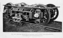 017589  Photograph. Electric motor truck fitted with 2  150hp Dick Kerr motors. Lancashire and Yorkshire railway