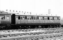 L&YR Bogie Third Class Non-corridor Coach at Haslingden No.M14051
