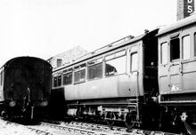 L&YR Bogie Corridor Coach at Haslingden No. M3445