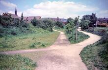 Holcombe Brook Branch. Site of Greenmount station (TOB @ 12m 64ch). 14 June 1986