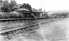 Rishworth Station (RIP @ 32m 39ch). Looking towards the buffers 