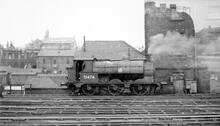 568 Class 0-6-0ST No.51474 at Wigan 25 April 1952