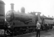 Aspinall 0-6-0 No 52271 at Chadderton goods station (CDD @ 6m 25ch). 17 September 1960