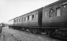 LNWR Coach No.M315 being used on the North Lancs Rail Tour