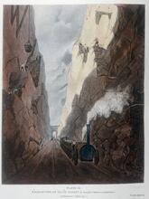 Plate 4. Excavation of Olive Mount, 4 miles from Liverpool