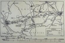 Map of the Liverpool and Manchester Railway