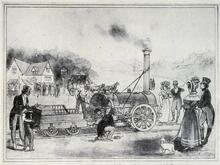 Northumbria steam locomotiuveLiverpool and Manchester Railway