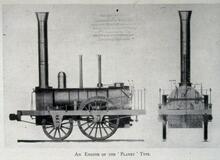 Planet locomotive 1832