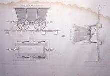 Plate 79 Views of a waggon (hopper type)