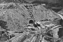 Blaenau Ffestiniog. 1st Station (LJT1 @ 26m 50ch) (Ref: 030040)