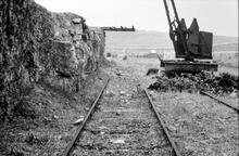 Glossop's Minninglow Siding looking East, Feb 1969. (CHP1 @ 15m 43ch)