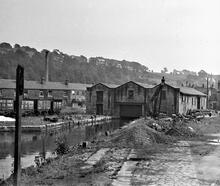 Whaley Bridge, canal basin, 24 August 1935 (024366-06)