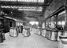 Euston Station - Milk Dock 1902  (LEC1 @ 0m 5ch)  (Ref: 031399)