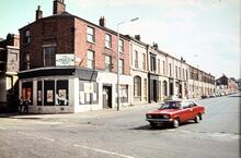 Manchester Liverpool Road Station (OLL1 @ 0m 25ch), street level.  08 September 1980
