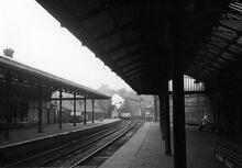 Macclesfield Hibel Road (MCH @ 9m 37ch). 11 November 1960.