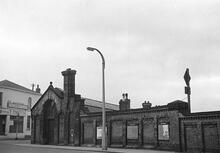 Macclesfield Hibel Road (MCH @ 9m 37ch). 11 November 1960.