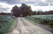 LNWR Poynton Colliery Branch. 'Lane' within golf course. (Formerly linking Park and Anson pits). 06 July 1985
