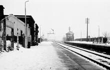 Dove Holes station (BEJ @ 16m 12ch). 29 December 1970