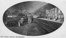 Birmingham New Street circa 1910 (RBS1 @ 112m 73ch)