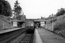 Hampton-in-Arden station (RBS1 @ 102m 61ch). 4 June 1961.