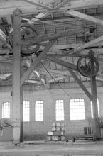 012044  Rugby Goods Shed (LEC1 @ approx 82m 50ch). Interior from south doorway. 8 August 1975 (Ref: 012044)