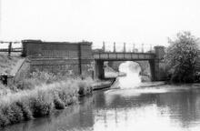 Nantwich. Bridge No 13 (SYC @ 5m 30ch), looking south. 07 June 1970