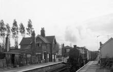 Dunham Massey station (SDJ2 @ 3m 07ch). 26 June 1961