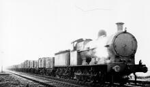 G2 Class 0-8-0 Loco at Shilton, 1950
