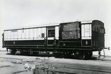 WCJS 8-wheel Post Office coach No. 186