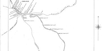 Sheets: 1 1886 -- 4 1913. Portpatrick - Carlisle - Hellifield