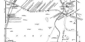 Sheets: 28 1873 -- 32f 1916. Melton Mowbray - Lowestoft