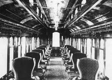 Midland Railway Pullman Car No 8 - Interior