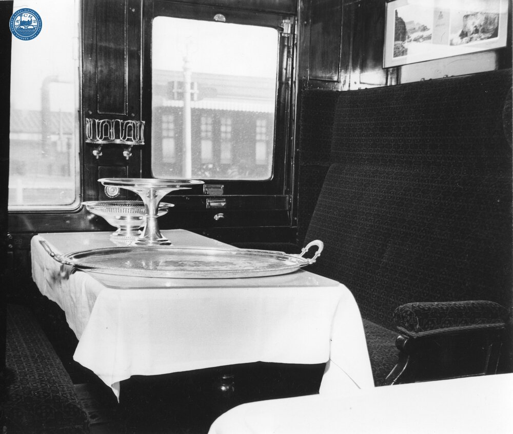 Midland Railway Restaurant Car -Interior