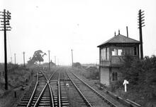 Ravenstone Wood Junction 1949 - Looking North-west. (BNN @ 63m 70ch) (Ref: 031615)