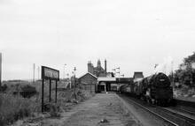 Wigston Magna station (SPC3 @ 95m 31ch). 09 June 1961