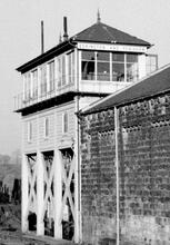Eckington & Renishaw Signalbox. 1970