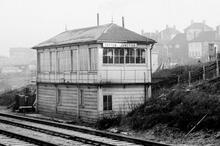 Chesterfield. Tapton Junction Signalbox (ELR - TJC1 @ approx 146m 60ch). Circa 1970