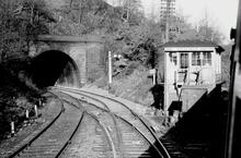 Dore & Totley South Junction Signalbox (ELR - TJC1 @ 153m 73ch). March 1971