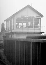 Heeley Station Signalbox (ELR - TJC1 @ 157m 10ch). 1971